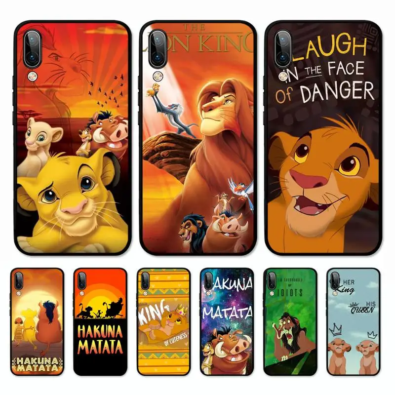 

The Lion King Phone Case for Vivo Y91C Y11 17 19 17 67 81 Oppo A9 2020 Realme c3