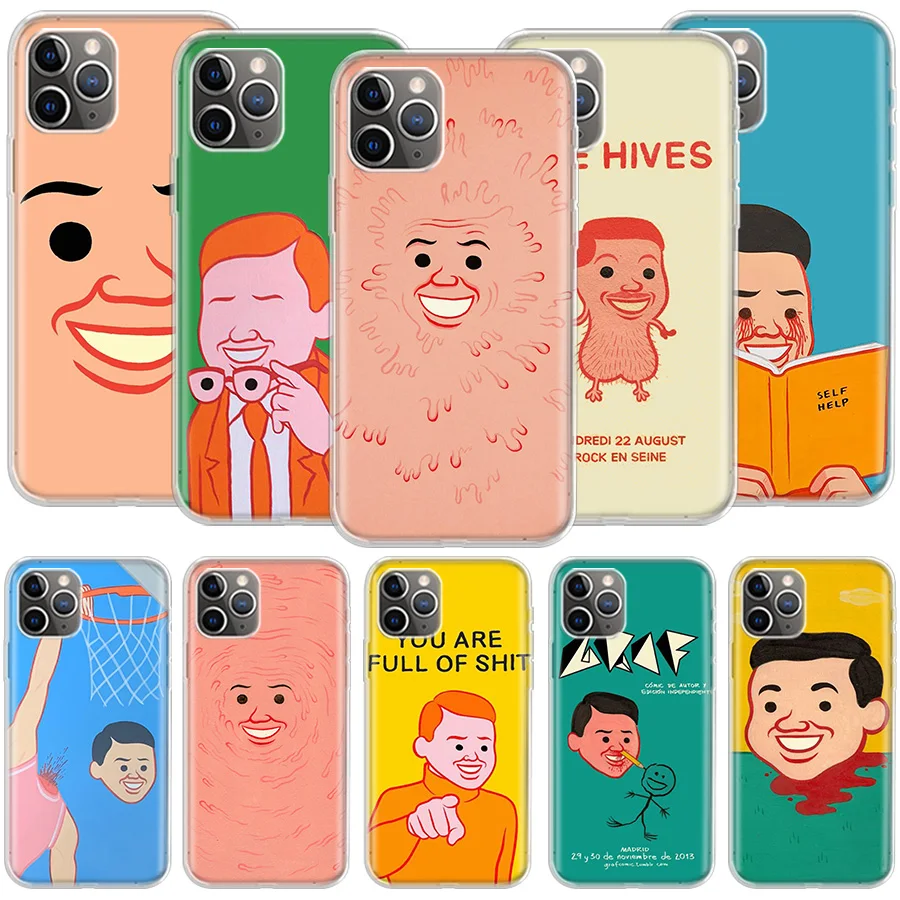 

Art Joan Cornella Zonzo Comics Phone For Apple Iphone 14 12 13 Pro Max Mini 11 8 7 Plus 6 6S X XS XR Case 5 5S SE 2020 Shell Cov