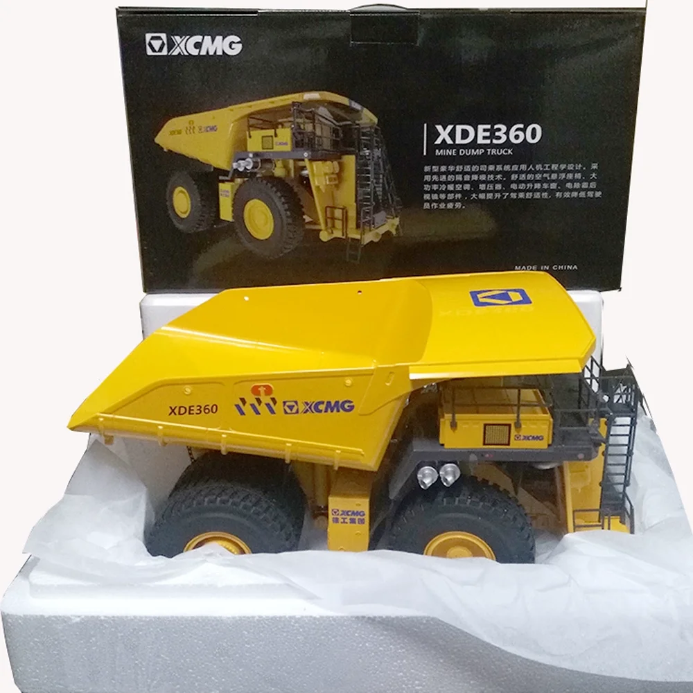 

Модель грузовика XCMG XDE360 1:50, Инженерная модель грузовика, литые модели
