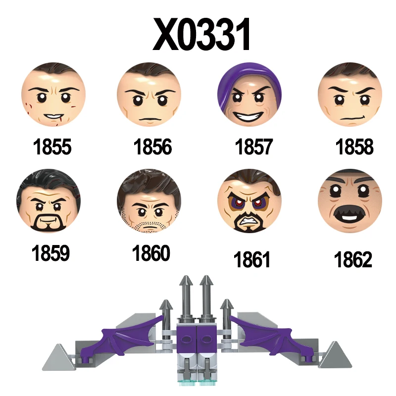 

X0281 Новое поступление серия фильмов образовательные Мини фигурки героев для детей игрушки