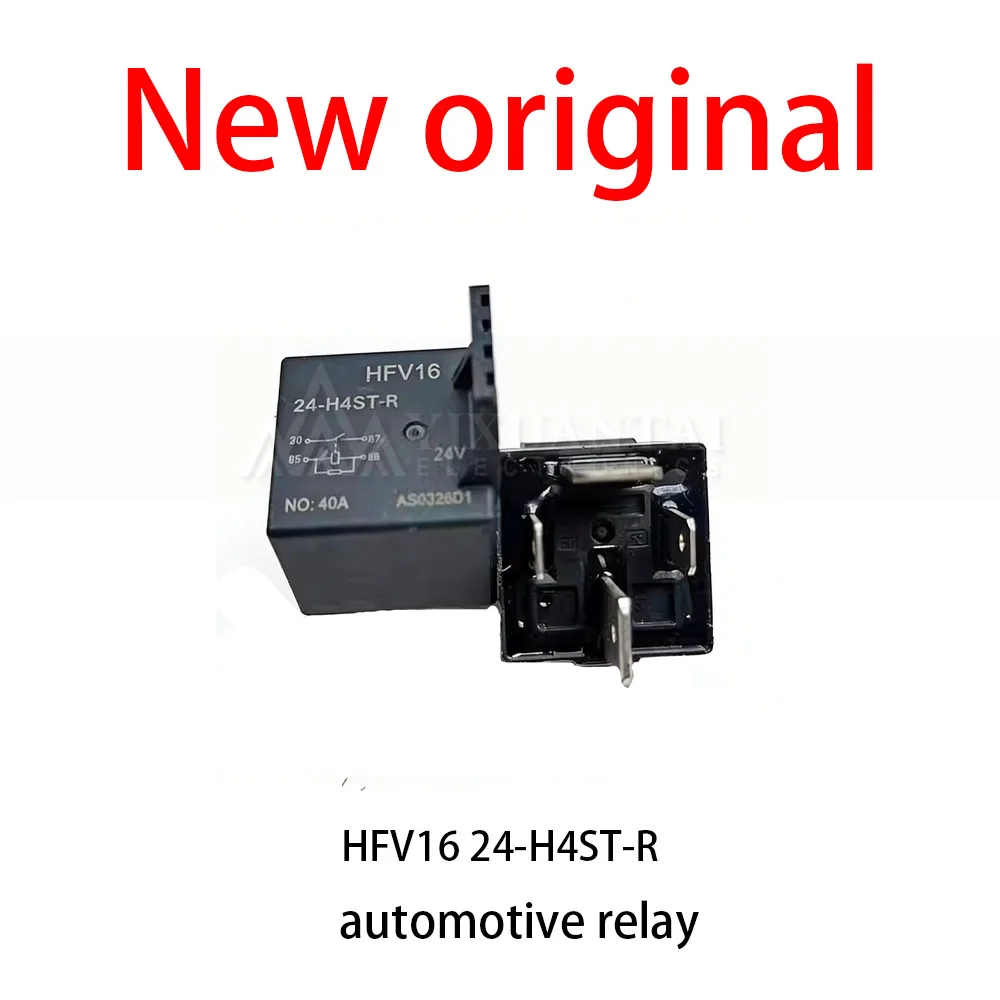 Фото 5 шт./лот, новое оригинальное автомобильное реле HFV16 24-H4ST-R №1