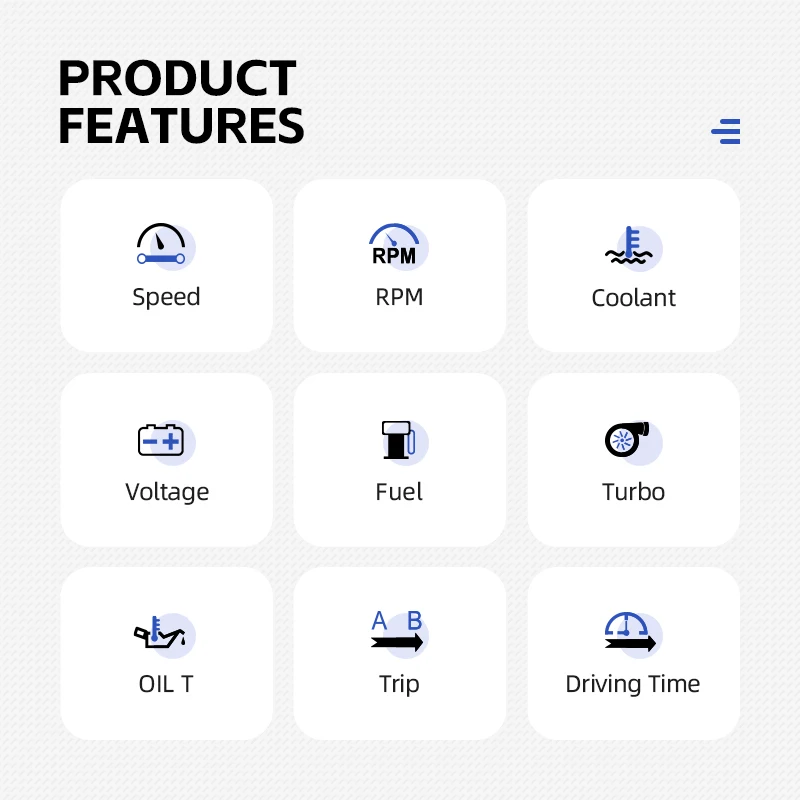 Автомобильный цифровой дисплей OBD2 HUD H500 для Mitsubishi TRITON 2014 с индикатором скорости