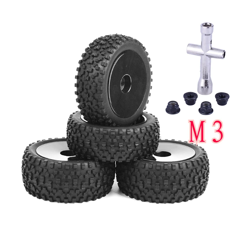 

4 шт., колесные шины для Wltoys 144001 124019 104001 1/10