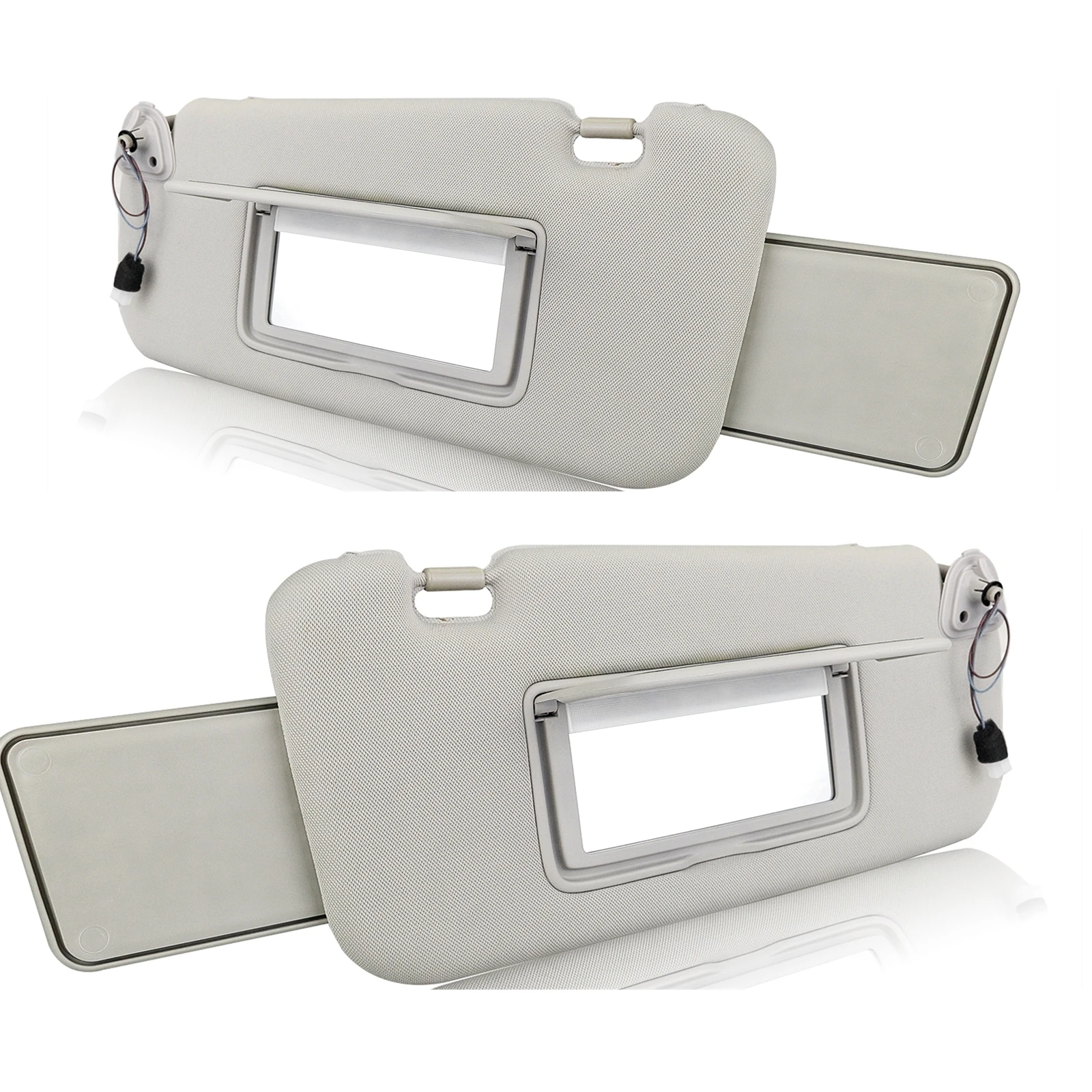 

Серый солнцезащитный козырек для Nissan Murano 2009-2014, левый водительский автомобиль, правая сторона салона, переднее окно, солнцезащитный козырек, солнцезащитный козырек