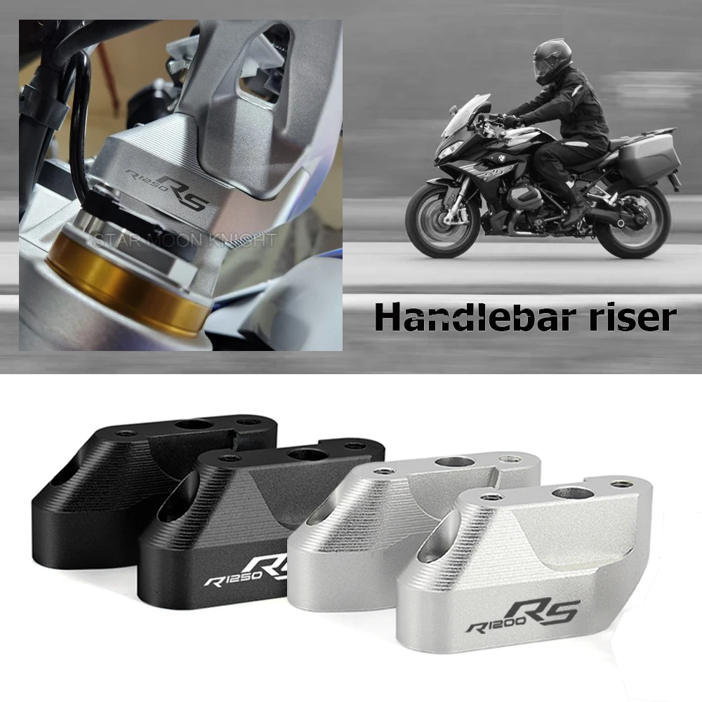 

Мотоциклетные аксессуары для BMW R 1250 1200 RS R1200RS (2015-2020) R1250RS ( 2019-2021 )CNC Алюминиевый зажим для руля