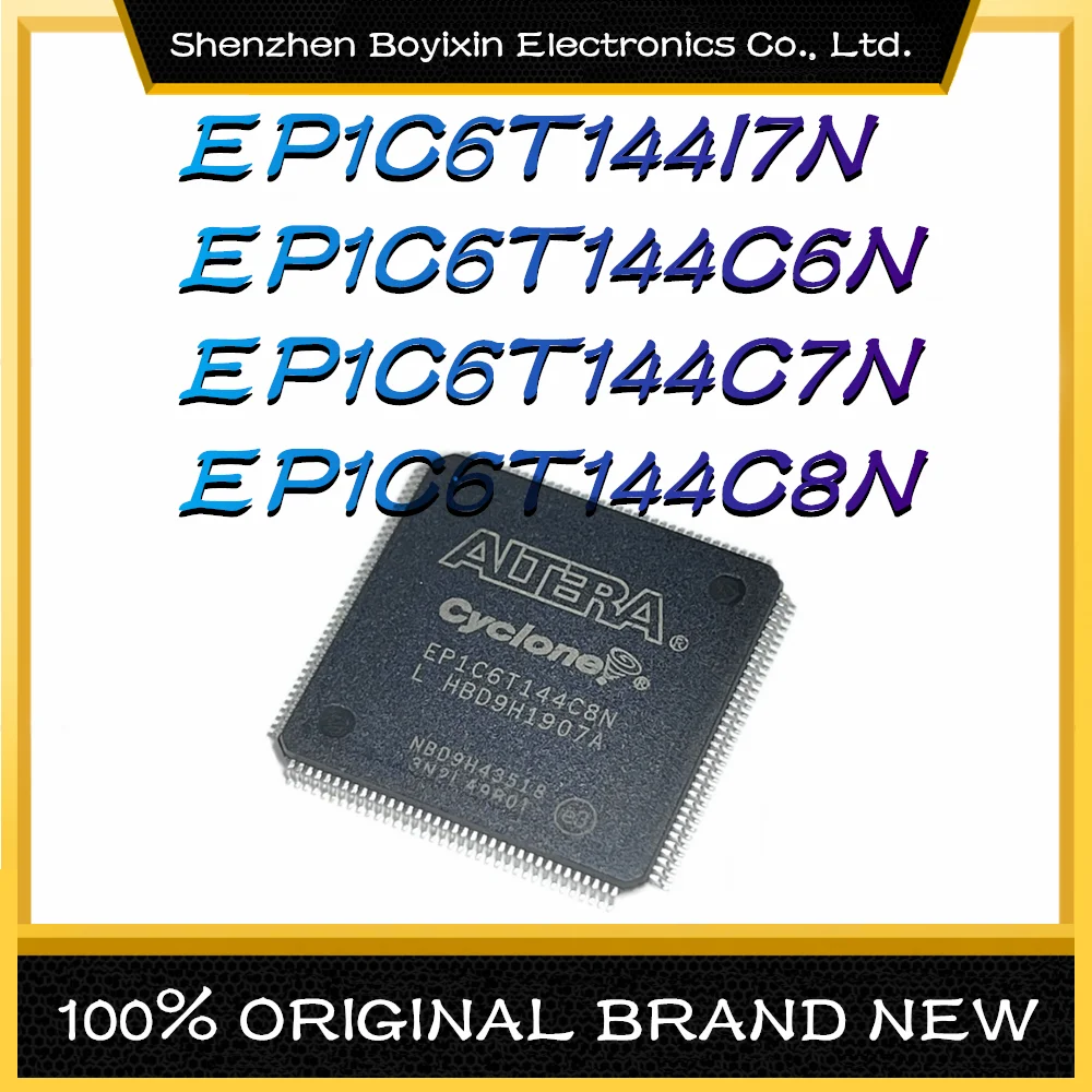 EP1C6T144I7N EP1C6T144C6N EP1C6T144C7N EP1C6T144C8N посылка: TQFP144 новое оригинальное подлинное программируемое логическое устройство (CPLD/FPGA)