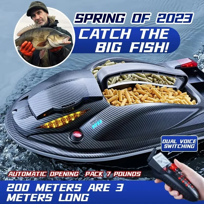 Оптовая продажа HJ817 радиоуправляемые рыболовные приманки с дистанционным