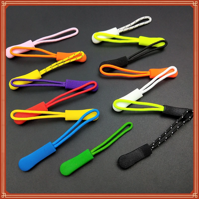 

Zipper Pull Rope End Fit Zippers Puller Zip Head Replacement Clip Buckle Fixer Suitcase Clothing Home Textiles