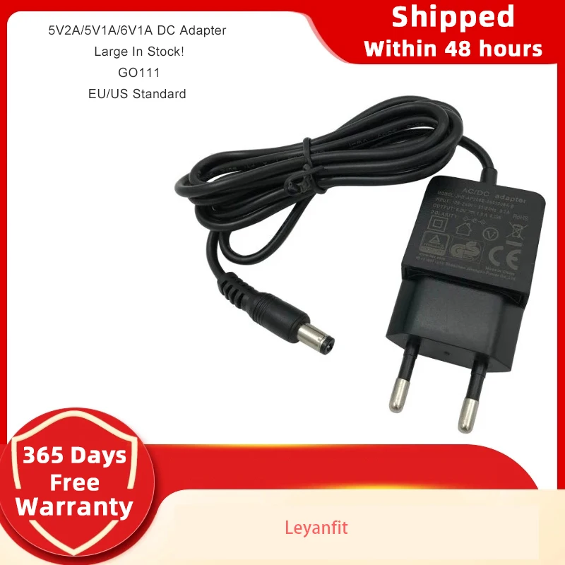 Адаптер питания постоянного тока провод 1 5 метра 6 в а для автоматического