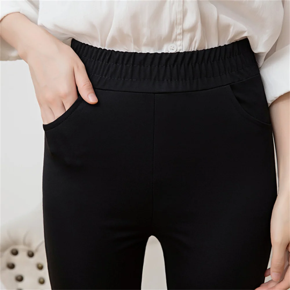 Брюки-Капри с широкими штанинами карманами