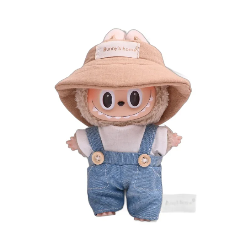 17 см милые мини-плюшевые куклы одежда пальто аксессуары корея Kpop Exo Labubu I II Idol