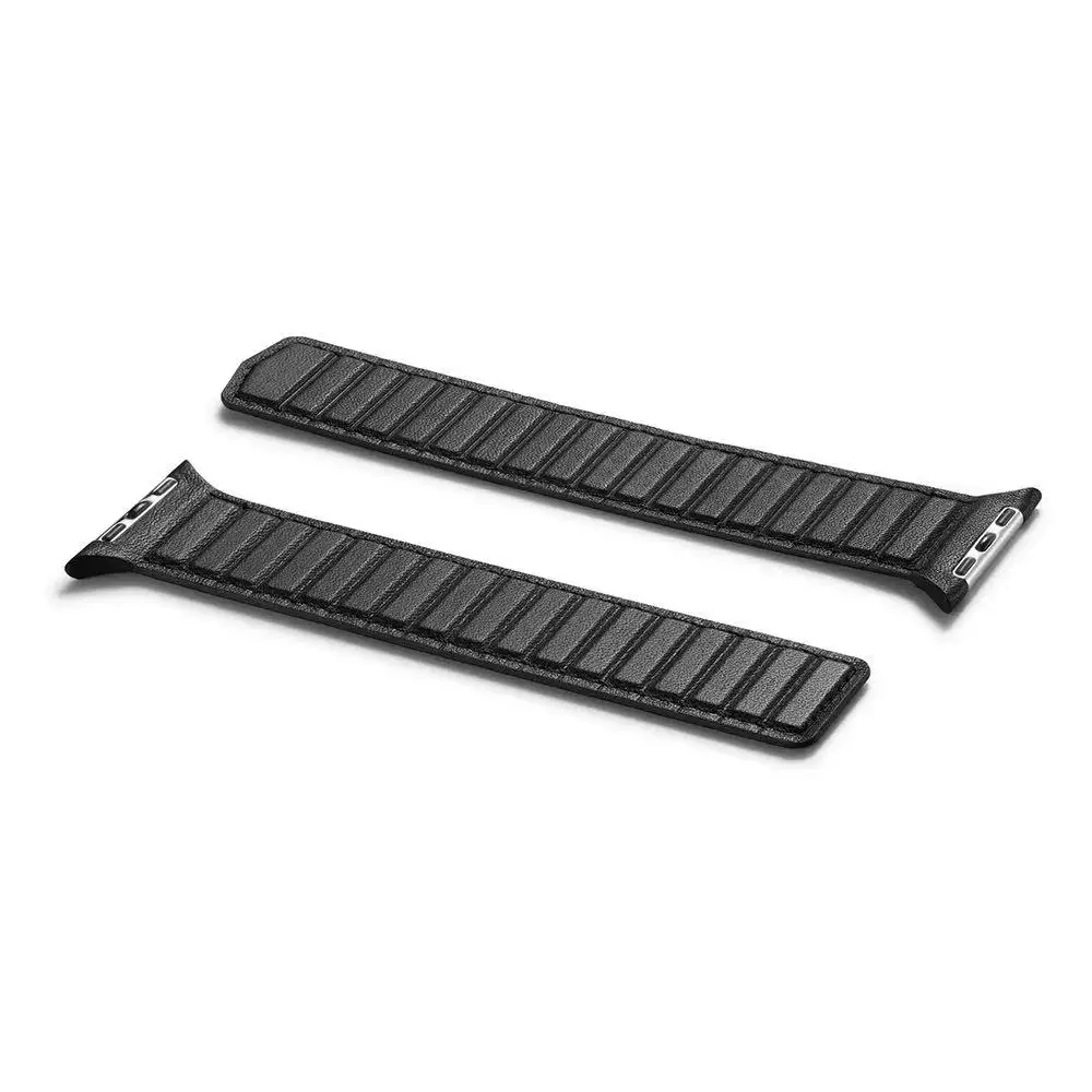 Leather Magnetic Loop Strap For Apple Watch UItra 8 7 45mm 41mm 49mm Bracelet Wristband For iWatch 6 5 4 SE 44mm 40mm 42mm 38mm
