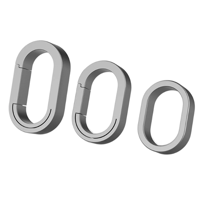 Мини-брелок из титанового сплава соединительная пряжка универсальное