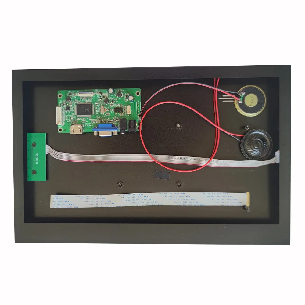 

EDP Controller board For LP133WH2 SP 1366x768 30pin screen kit HDMI-Compatible VGA Panel + 13.3" Metal case back cover box Shell
