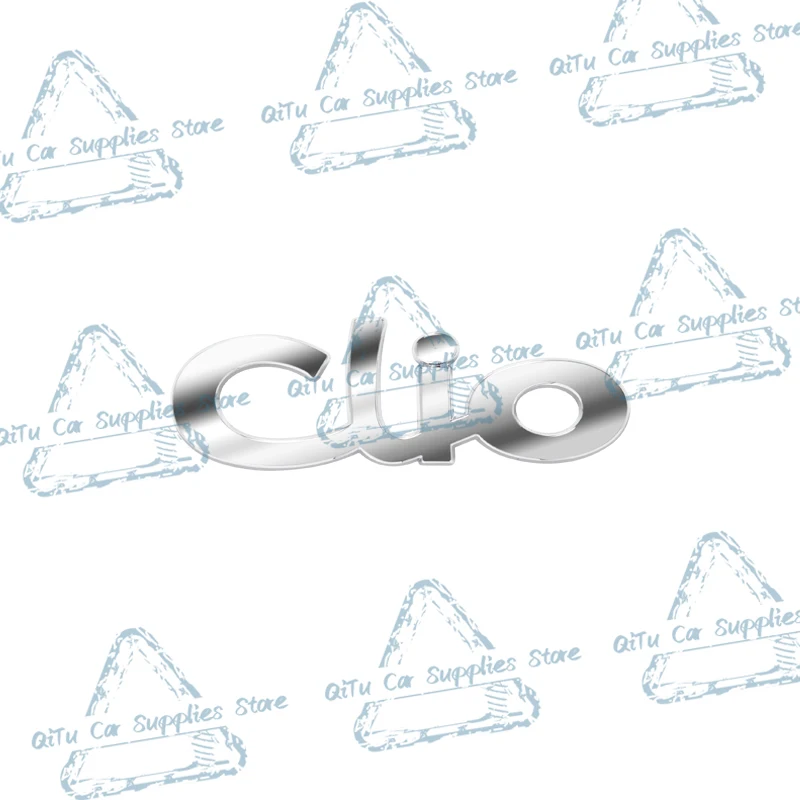 3D металл для Clio 2 3 4 5 RS GT Sport MK4 MK5 MK2 MK3 логотип автомобиля передняя решетка эмблема задний багажник значок декоративные наклейки