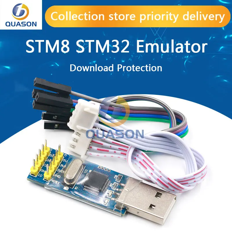 

1 шт. мини ST-LINK/V2 ST LINK STLINK STM8 STM32 Эмулятор загрузки супер защита