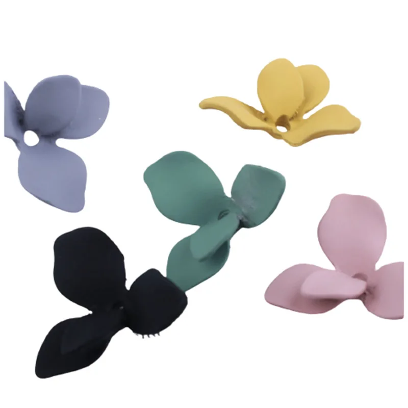 Новинка 23*27 мм эмаль резиновый сплав 3D цветок сделай сам ювелирное изделие