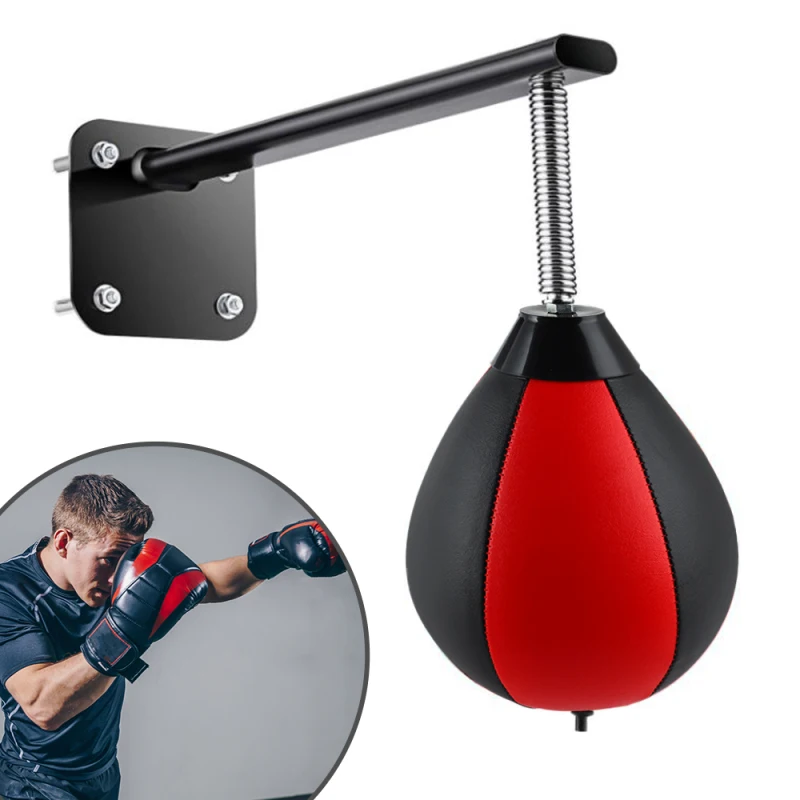 

Bola de boxe reforçada, para fixação em parede, casa, escritório, primavera, alívio da pressão, treinamento de velocidade, muay