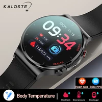 2022 ecgppg smart watch men heart rate blood pressure watch health fitness tracker ip68 waterproof men smartwatch for xiaomi