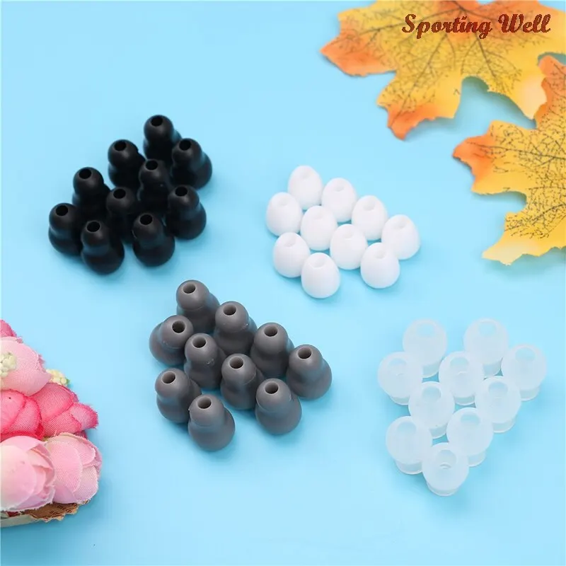 

10pcs/lot Super Comfortable And Soft Stethoscope Earplug Eartips Earpieces For Stethoscope 4Colors