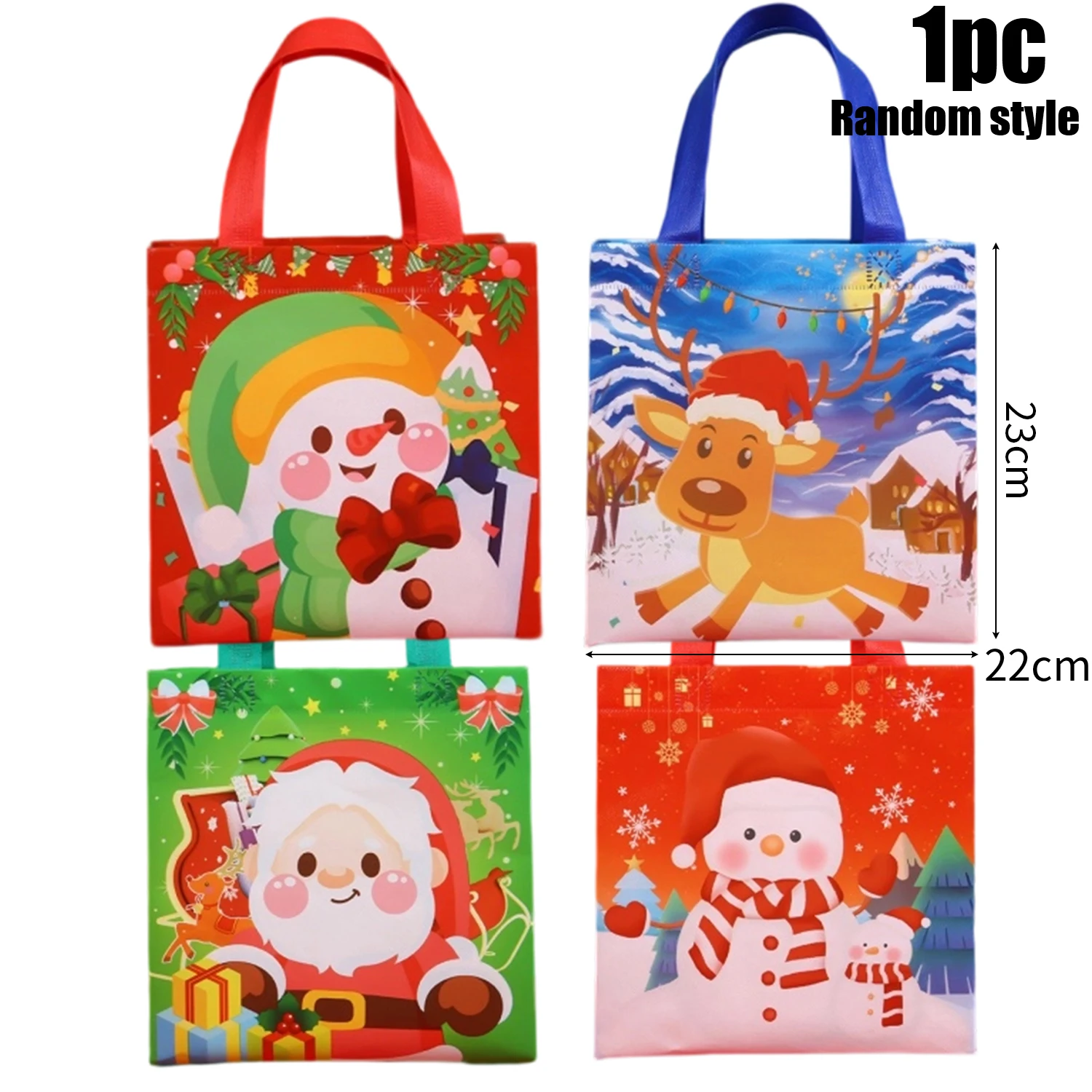 

Рождественские пакеты из нетканого полотна