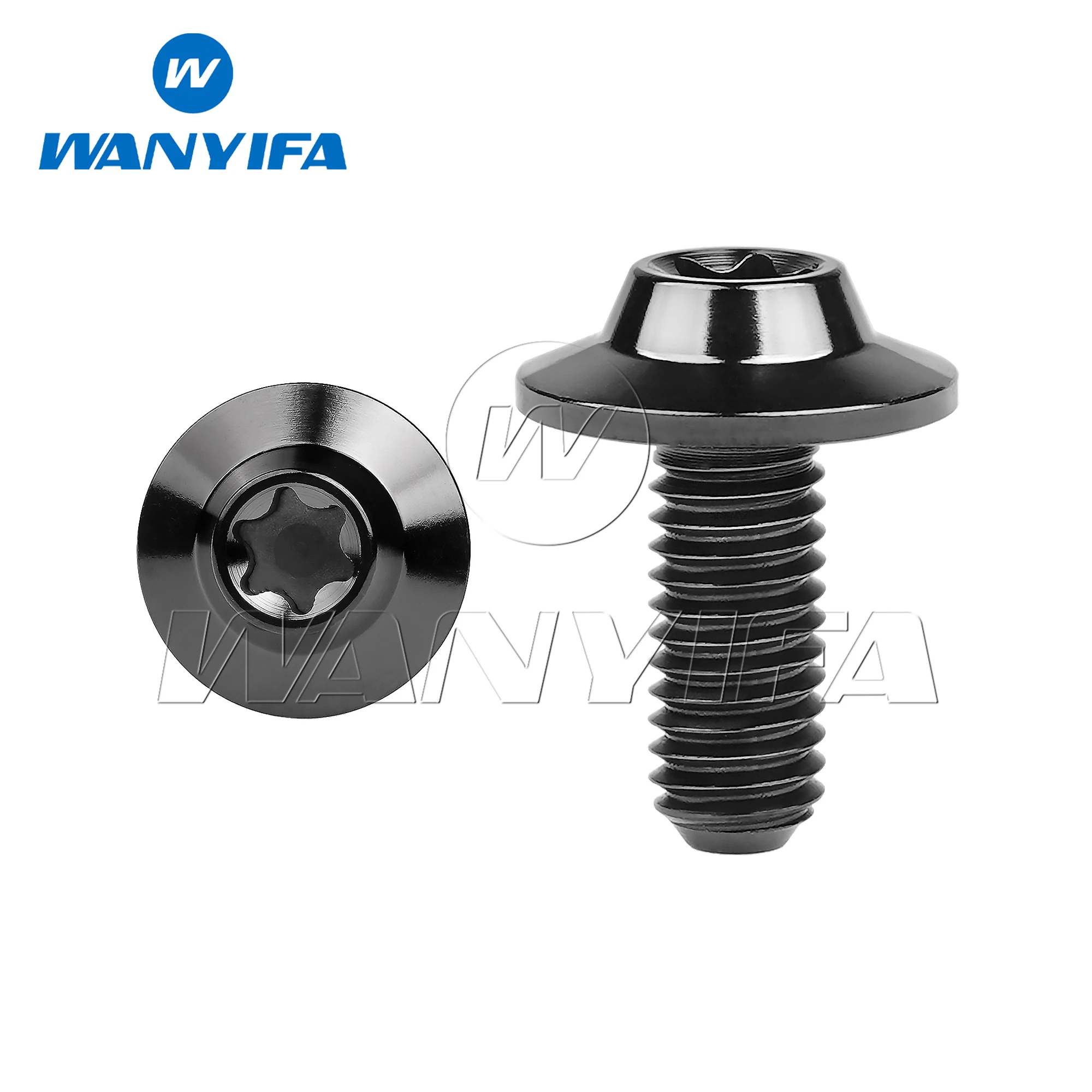 

Титановые болты Wanyifa M5 M6x10/12/15/20/25/30/35 мм с головкой-бабочкой без маркировки для винтов дискового тормоза мотоцикла