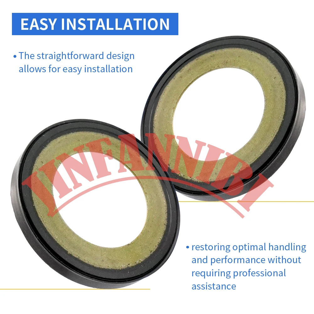 1-дюймовый комплект пылезащитных уплотнений для подшипника вилки и шеи Harley # 48300-60