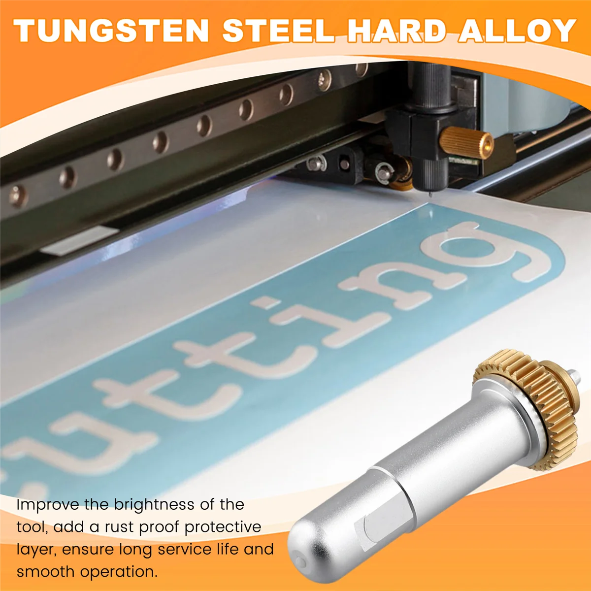 Тонкий наконечник для отпугивания и быстрозаменяемый корпус с вращающимся