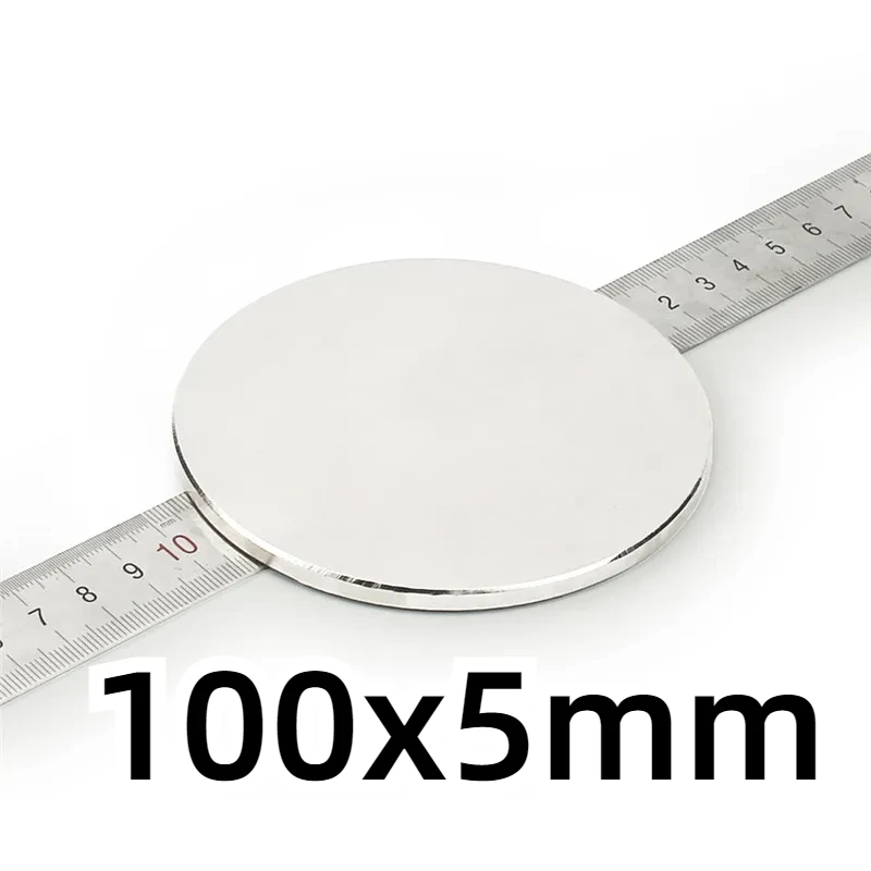 100x5 мм сильный неодимовый магнит NdFeB 100x10 N35 супер мощный постоянный большой