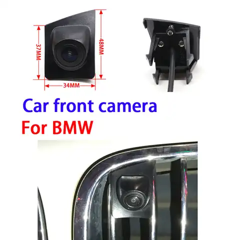 Встраиваемая камера CCD с логотипом Переднего Вида для BMW 5 series F10 F11 F17 1Series 2 Series 3 Series 5 Series ночное видение высокое качество