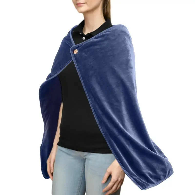 

Шаль с подогревом, шаль с подогревом, можно использовать в качестве накидки на шаль, одеяло, подушка, одеяло, переносная шаль с электрическим...