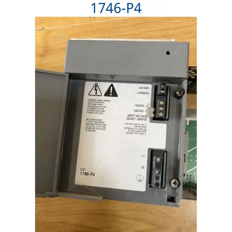 

The second-hand 1746-P4 function has been tested and is intact