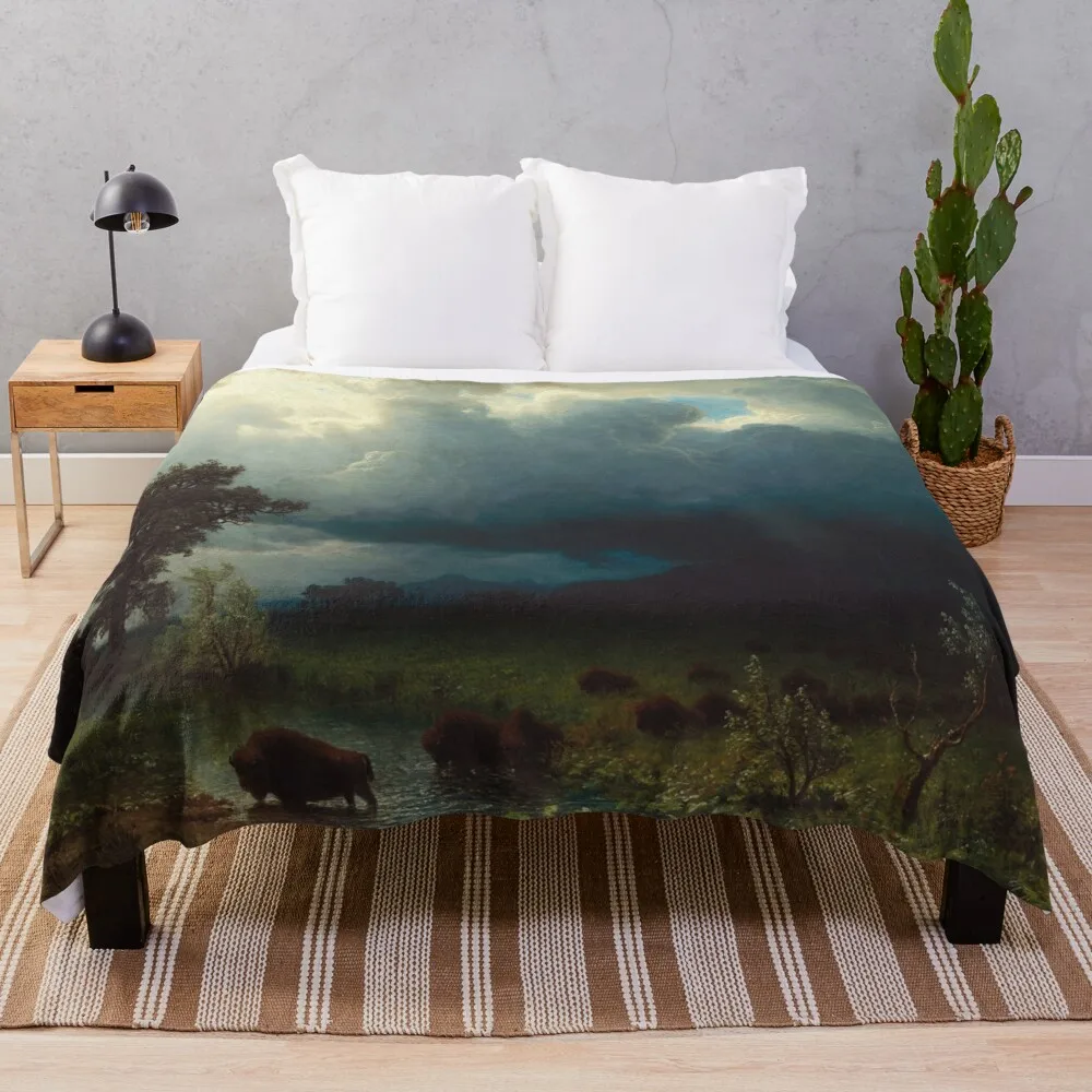 Buffalo The Impending Storm плед