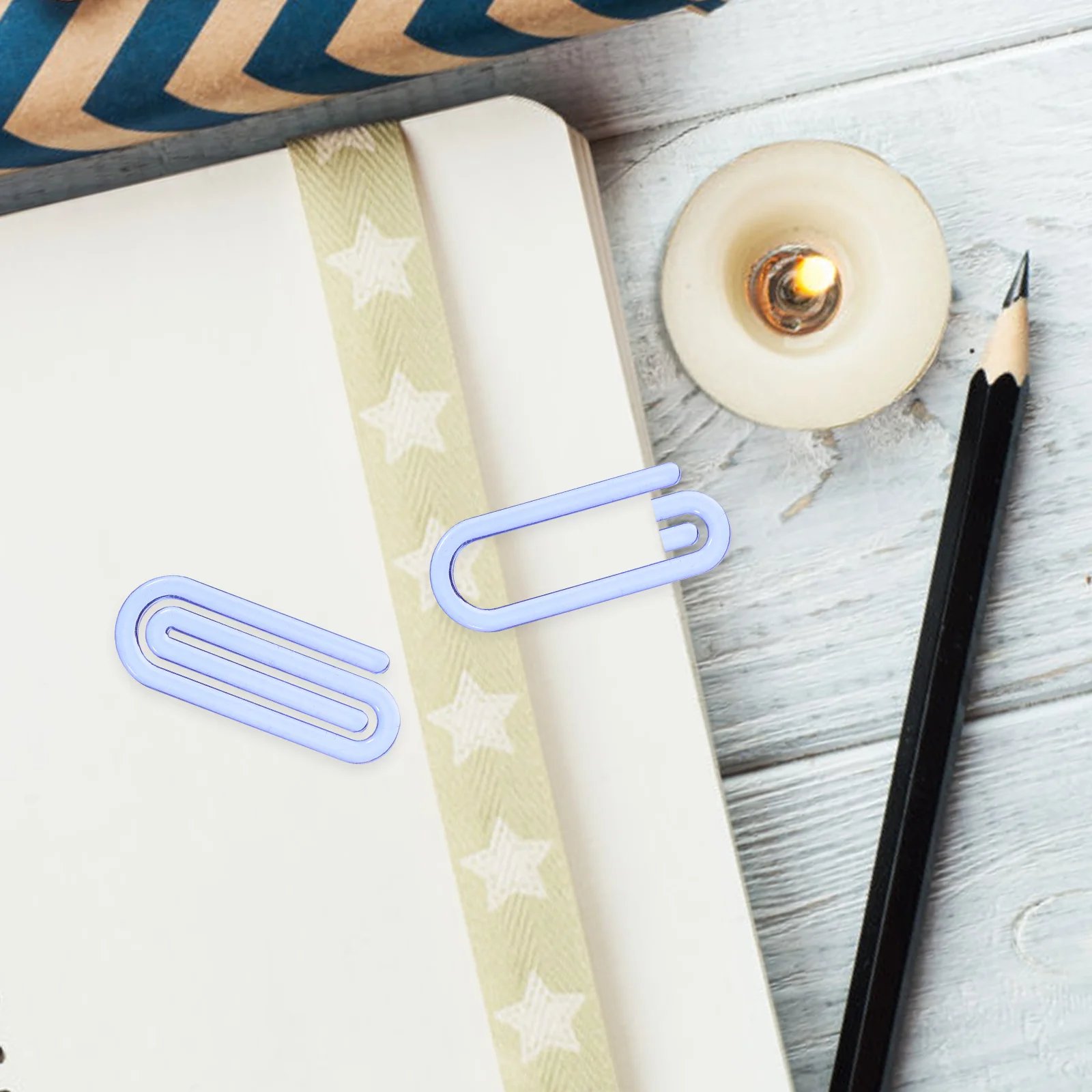 60 шт. большие скрепки для бумаг зажимы документов офисные папки милые маленькие