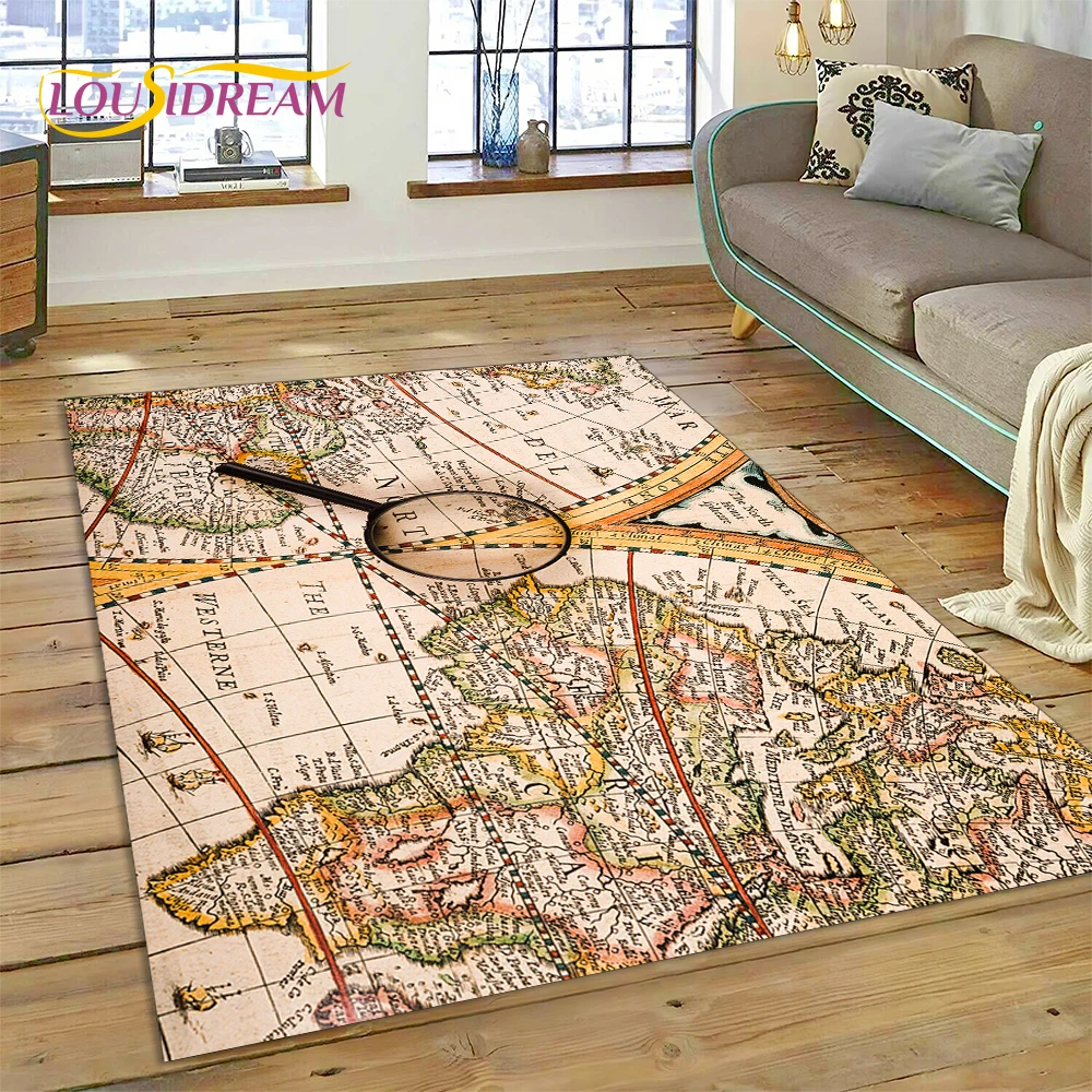 Деревянный коврик для гостиной