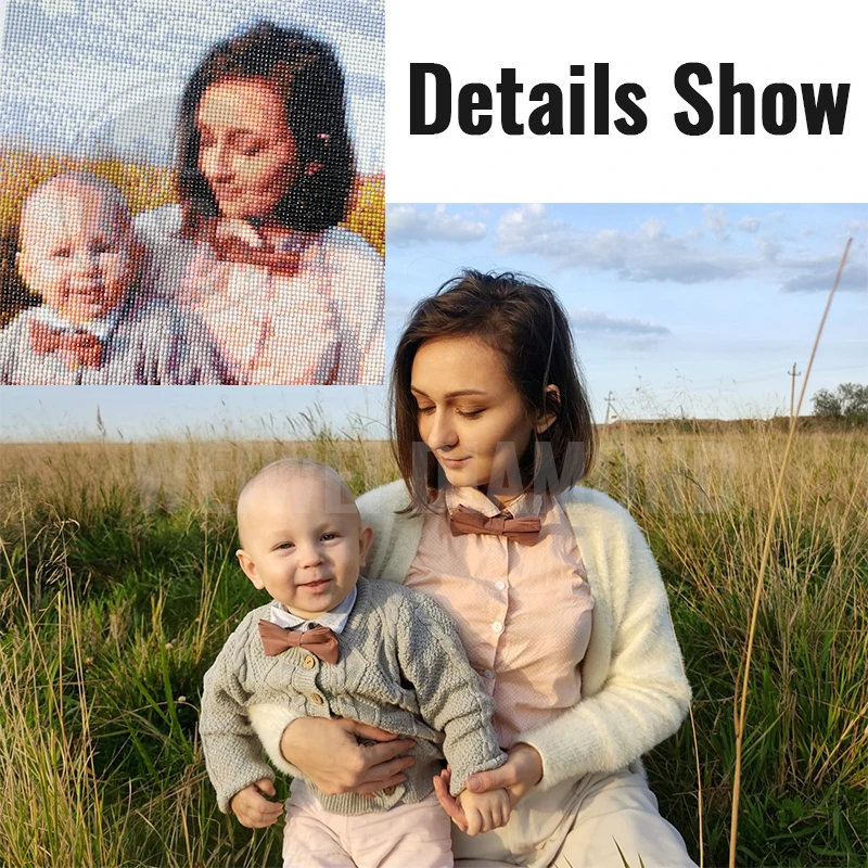 Алмазная мозаика WEIWEI фото на заказ алмазная живопись сделай сам вышивка наборы