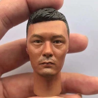 16 scale shawnyue head sculpt invisible target male soldier asian boy head carving model for 12in action figure toy