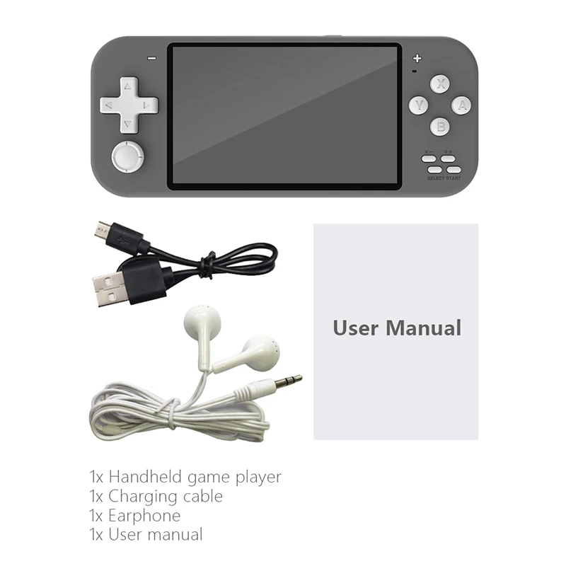 4.3 inch Handheld Portable Game Console X20 Mini Retro Video Game Built-in 1200 Games For MAME/CPS/GBA/NES/GB/SEGA/GBC images - 6