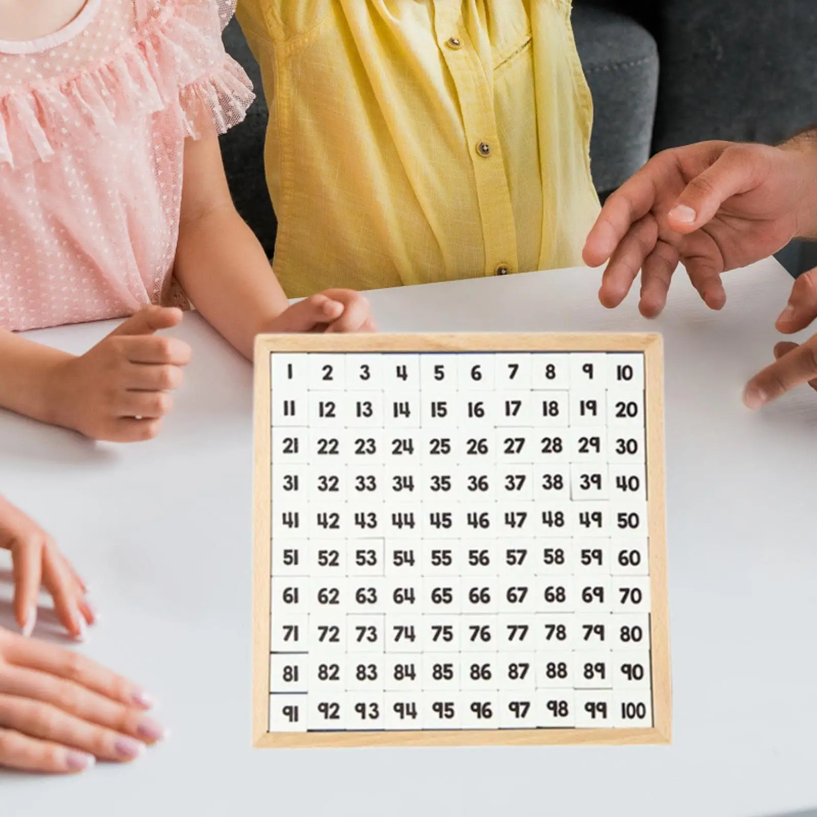 Montessori 1-100 цифровая доска 1 до 100 номеров подряд для класса