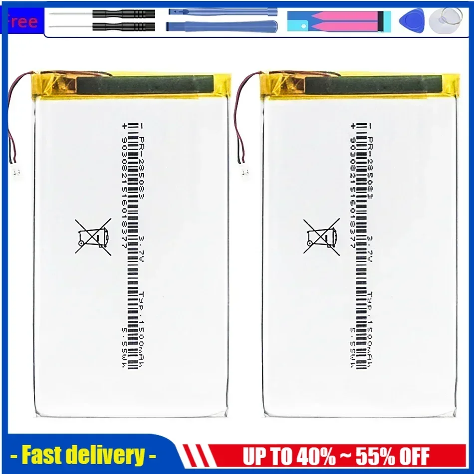 Аккумулятор для планшета 1500 мАч Barnes &amp Noble BNRV510 Nook Glowlight Plus 2015 Kobo Glo HD H2O E-book aura N514