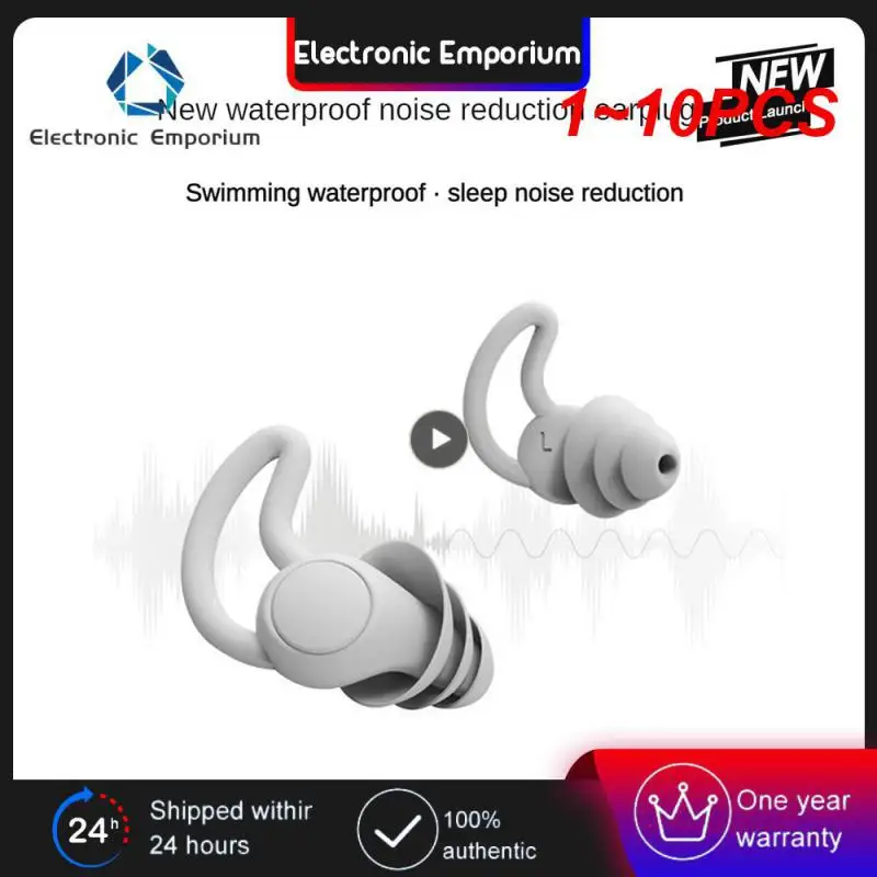 

1~10PCS Sleeping Ear Plugs Noise Canceling Ear Plug Ear [Protector Earplugs For Sleep From Noise Sleep Noise Reduction Swim