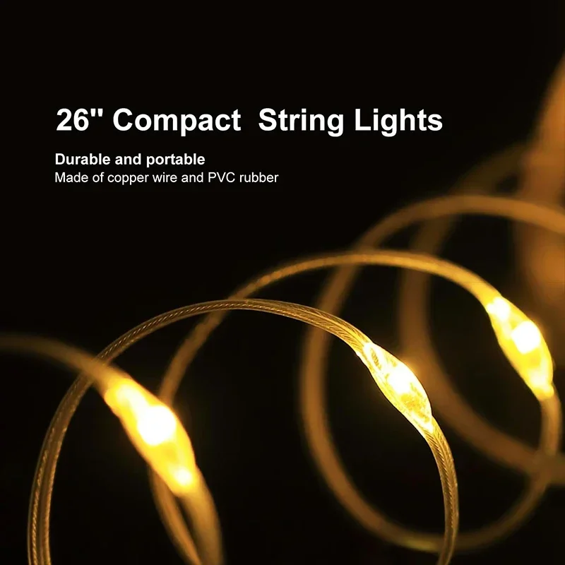 Светодиодная лампа для кемпинга полоса атмосферы длина 8 м водонепроницаемый