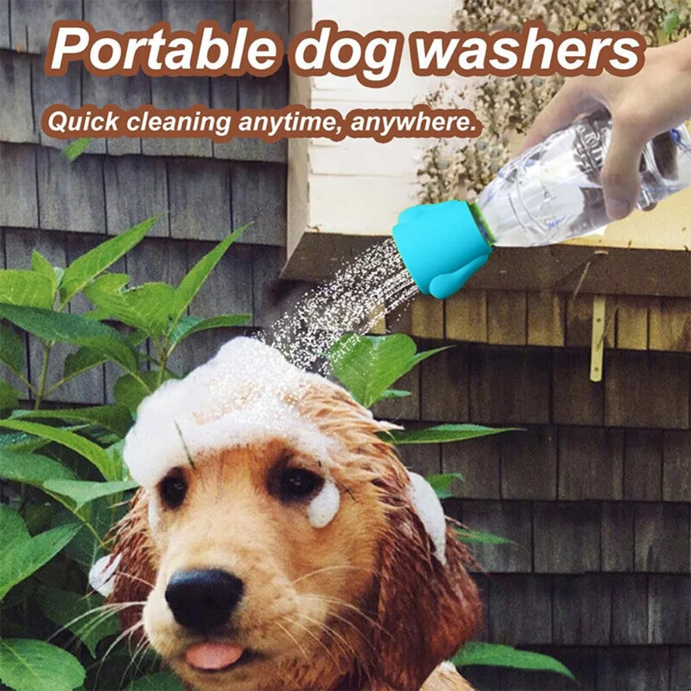 Портативная бутылка для воды душевая крышка насадка душа домашних животных