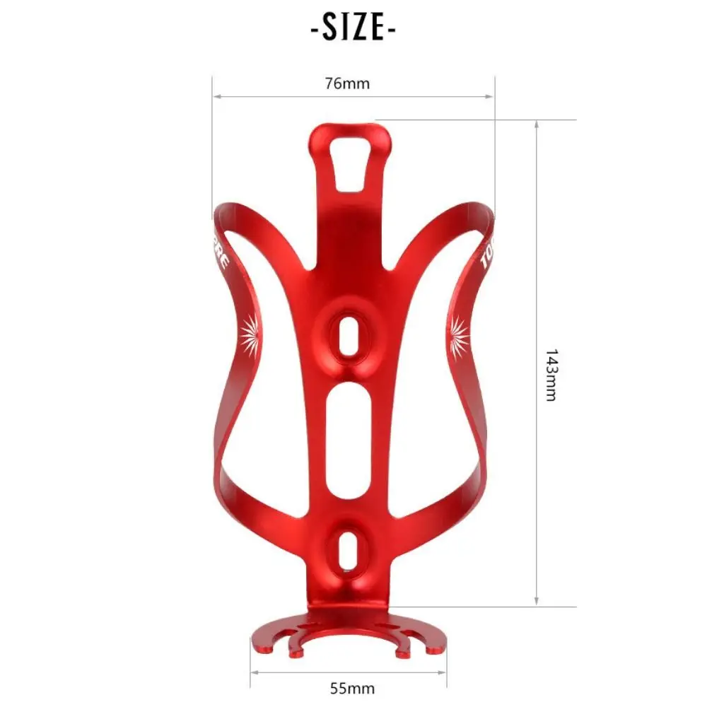 Клетка для велосипедной бутылки из алюминиевого сплава красный черный