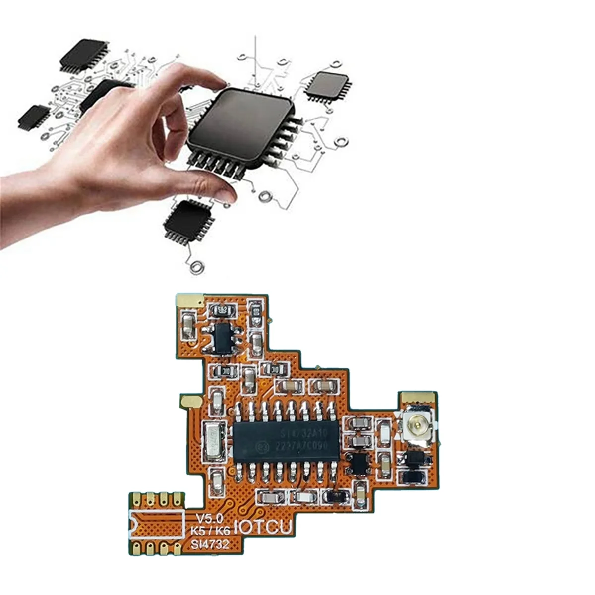 SI4732 V5.0 Модуль модификации FPC для Quansheng K5 K6 HF Коротковолновый полнодиапазонный