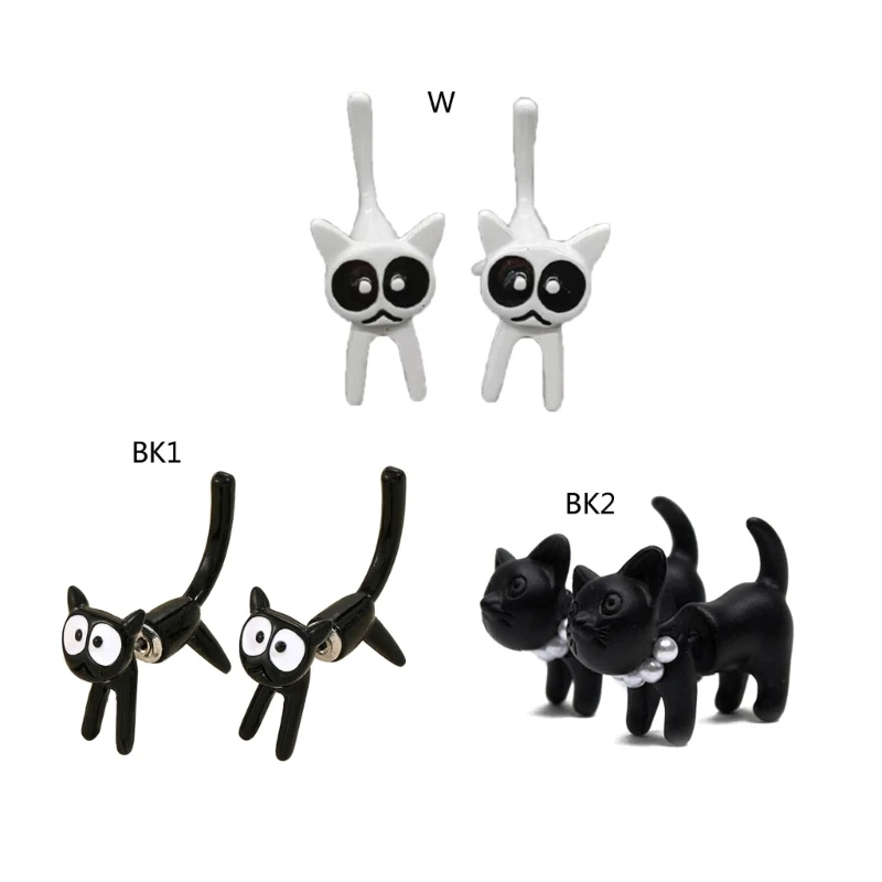 

Animal Ear Studs Fashionable Ear Jewerly Gift Elegant Ear Adorments for Women