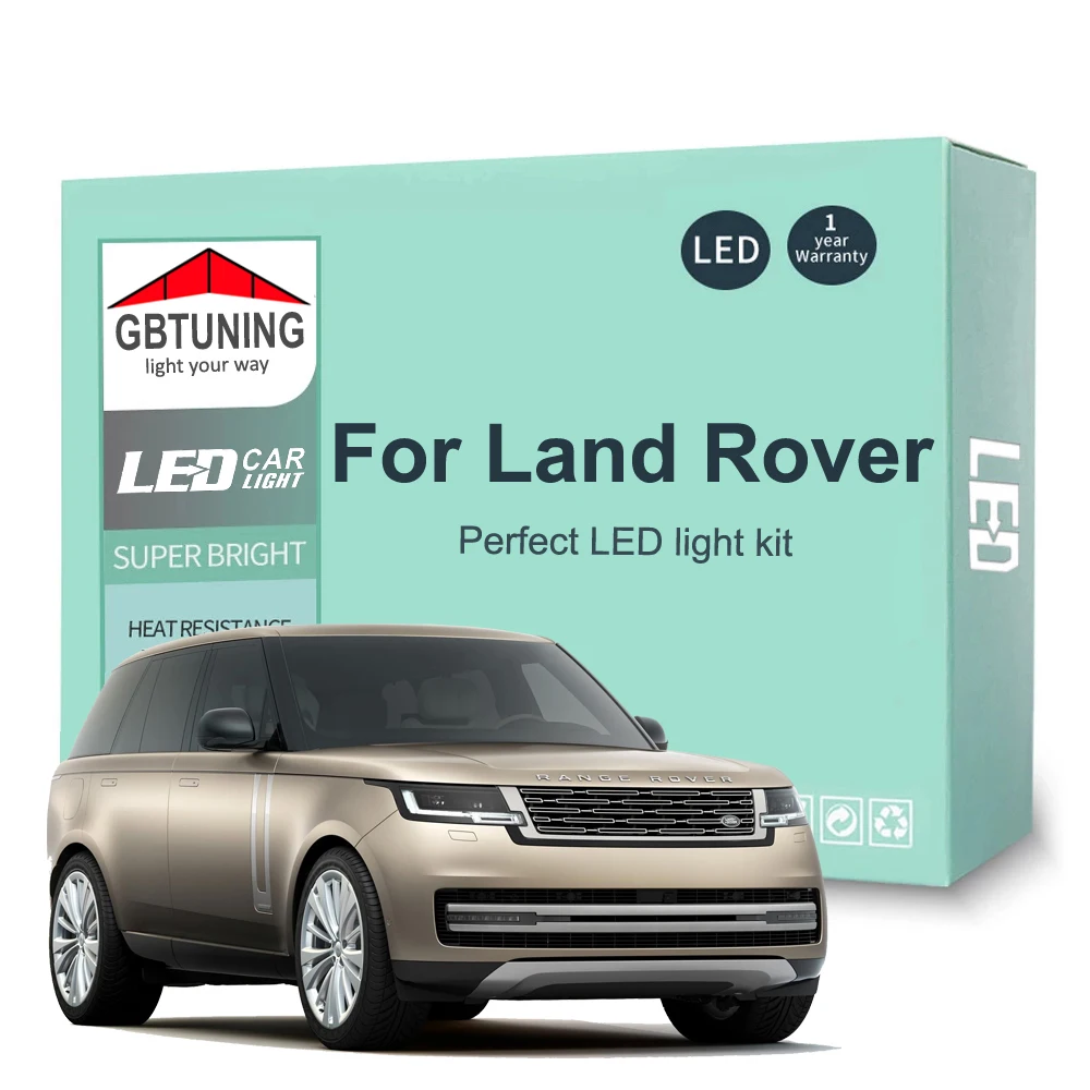 

Комплект светодиодных ламп для светильник освещения для Land Rover Freelander Discovery L319 Range Rover Sport Evoque P38 L322 L320 LR2 LR3 LR4 Canbus