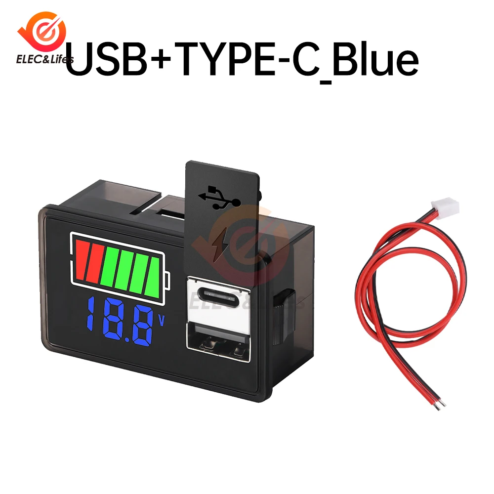 

Aideepen Тестер аккумулятора 12В 24В