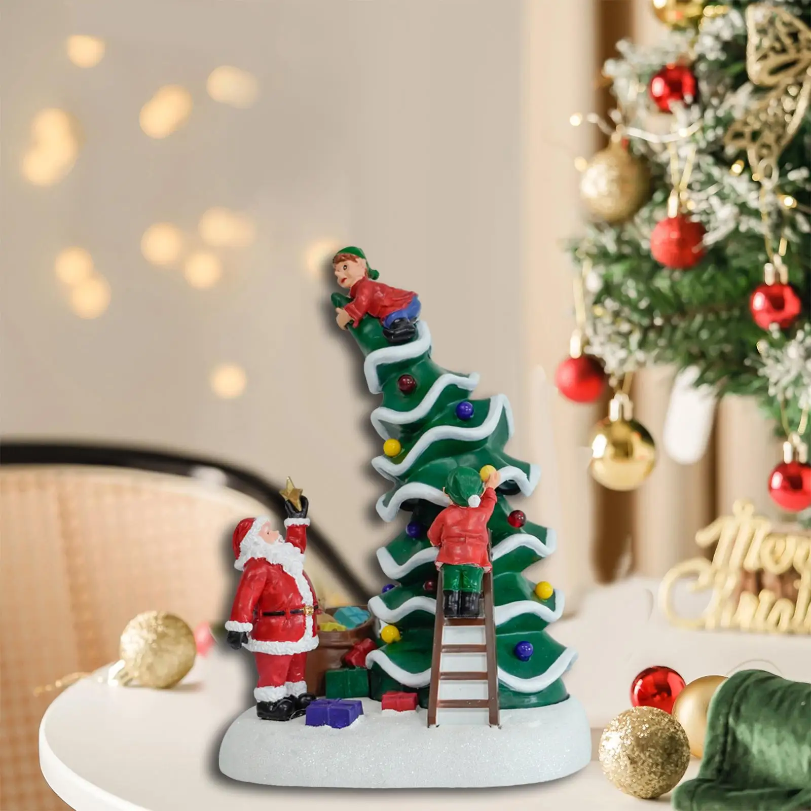 

Christmas Tree Table Decoration Desk Holiday Collections Party Gifts Decorative Shelf Funny for Girls Boys Adults Children Teens