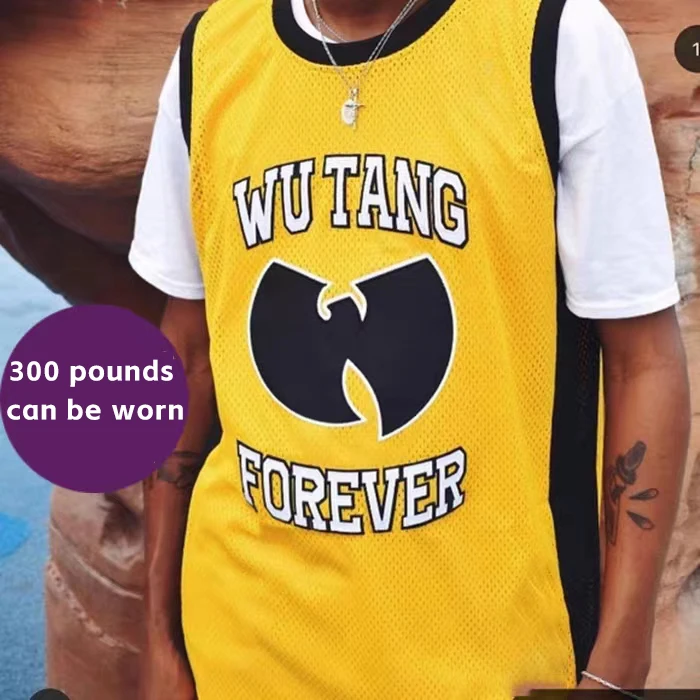 

Wudang Sect Wu Tang Clan Tank Top Retro Large Street Sleeveless Basketball Shirt Rap Street Dance | DJ | BBOY